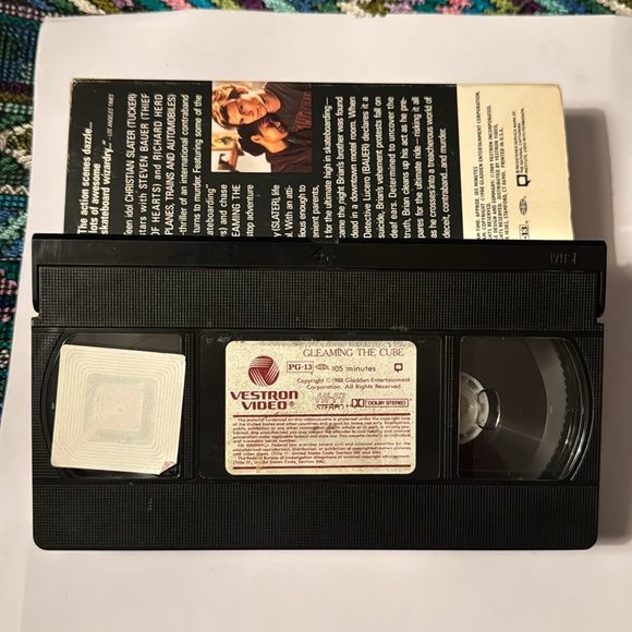Gleaming the Cube: VHS 📼 Cult classic skateboarding action movie Good condition - Picture 7 of 9